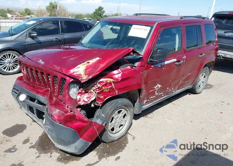 2016 Jeep Patriot Sport z USA, uszkodzony, nr VIN 1C4NJPBA4GD602906